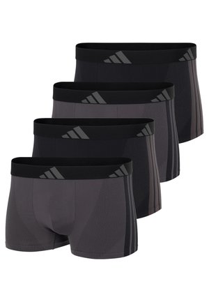 4ER PACK - Boxerkalsong - schwarz   grau