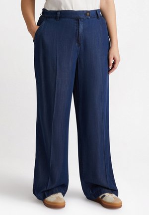 Relaxed fit jeans - blu
