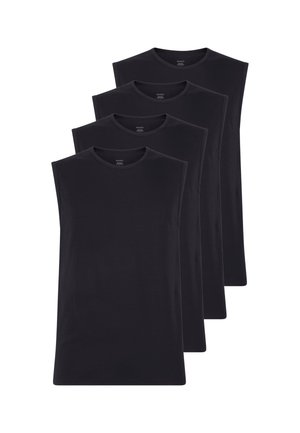 4 PACK DYNAMIC - Maglietta intima - nero