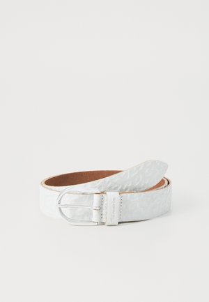 VELOURSGÜRTEL - Belt - light grey
