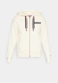 Tommy Hilfiger GLOBAL STRIPE HOODED ZIP - Felpa con zip - calico