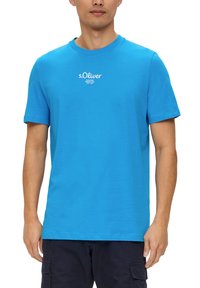 s.Oliver  MIT LOGO turkusowy