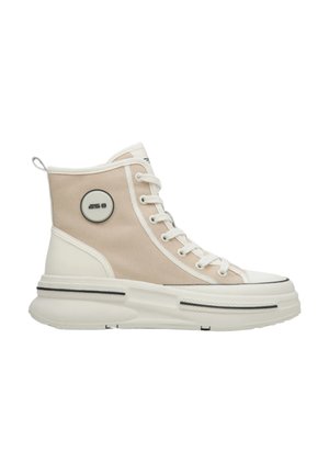 TRAMPKI - High-top trainers - beige