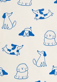 Lindex DOGS UNISEX - Μπλούζα με μακριά μανίκια - light beige