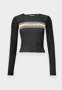 GO JACQUARD - Maglione - jet black