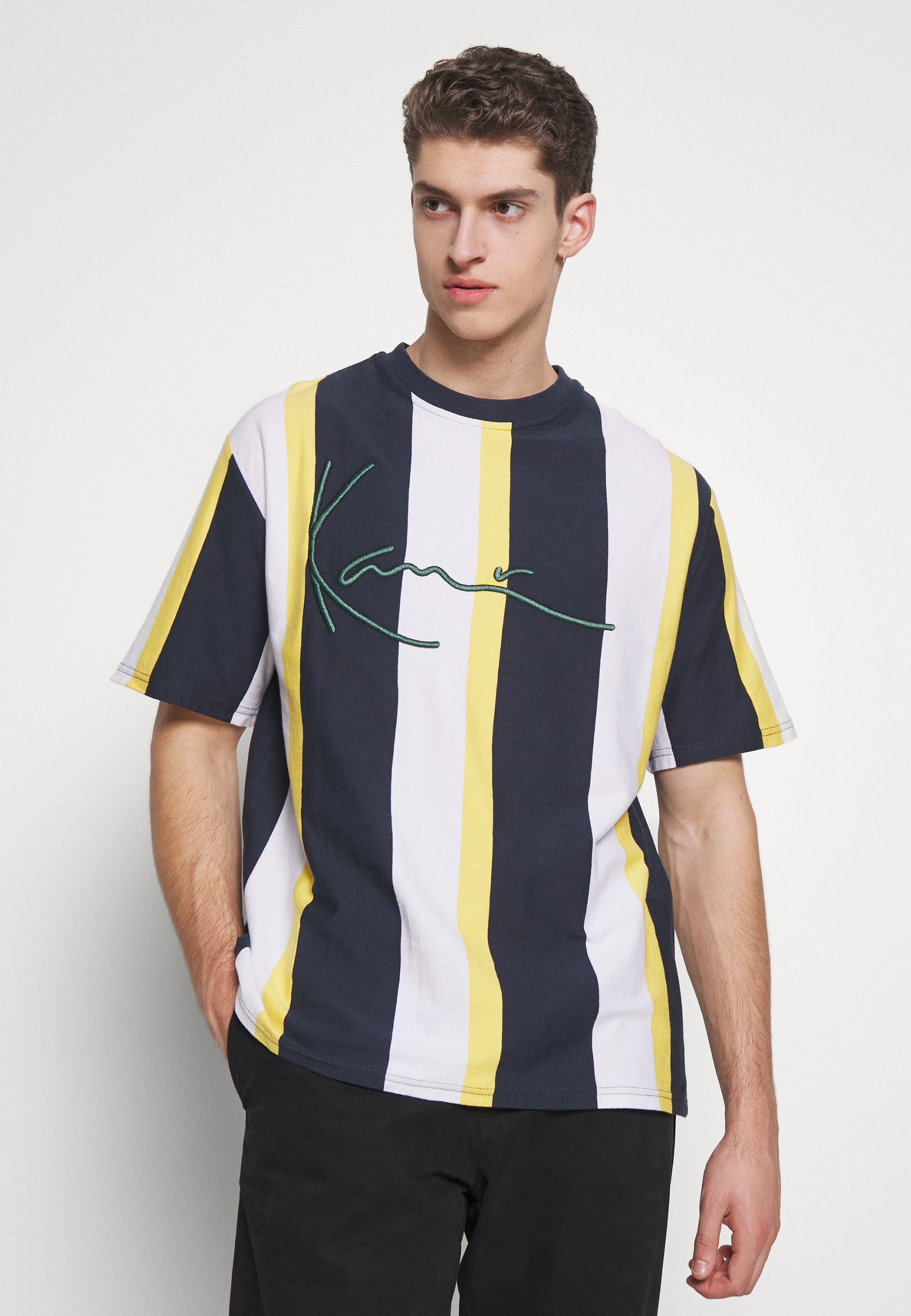 Signature stripe tee karl kani Clearance