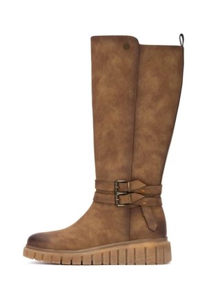 Botas con plataforma - camel