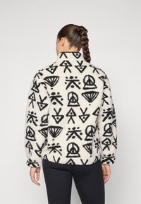 Peak Performance GRAPHIC JACKET - Fleecová bunda - offwhite