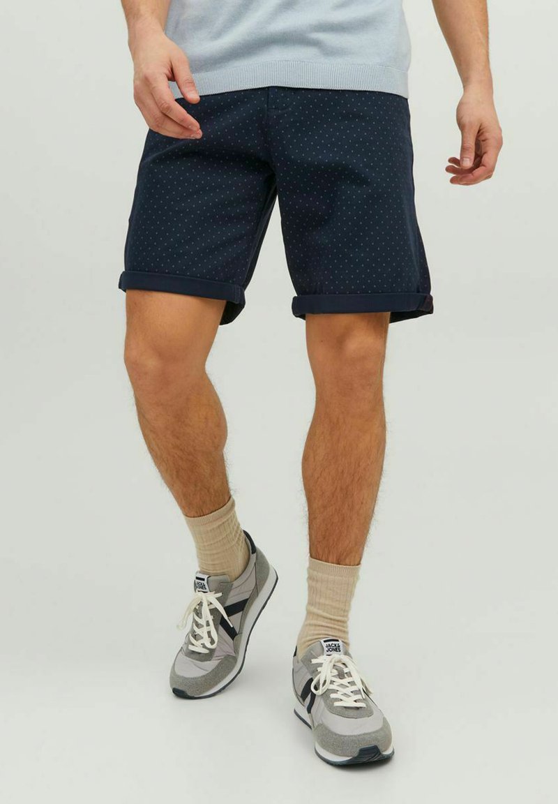 Jack & Jones JPSTBOWIE PRINTED - Short - navy blazer