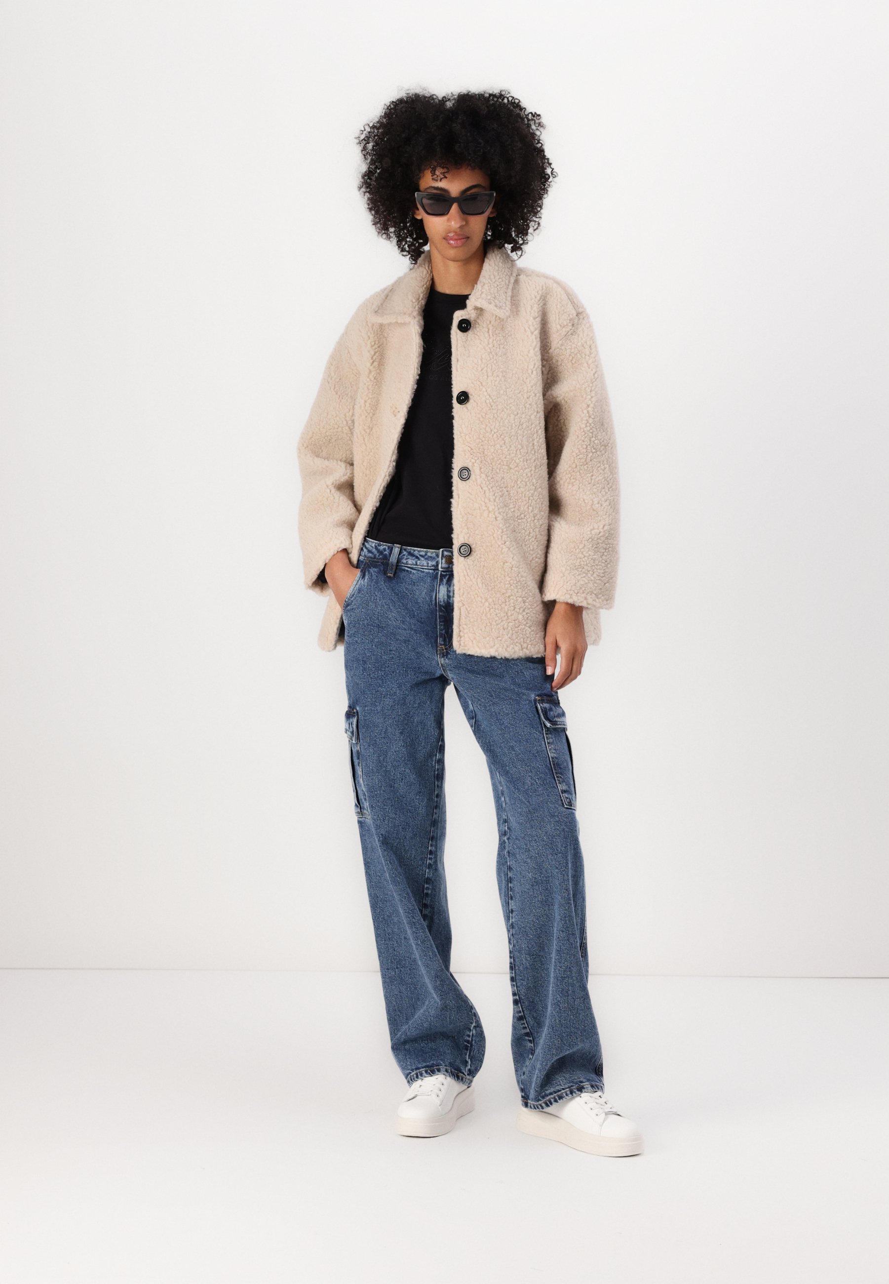 美品 Ameri Vintage SHORT JACKET SET UP 黒 S AMERI VINTAGE CUT OFF 