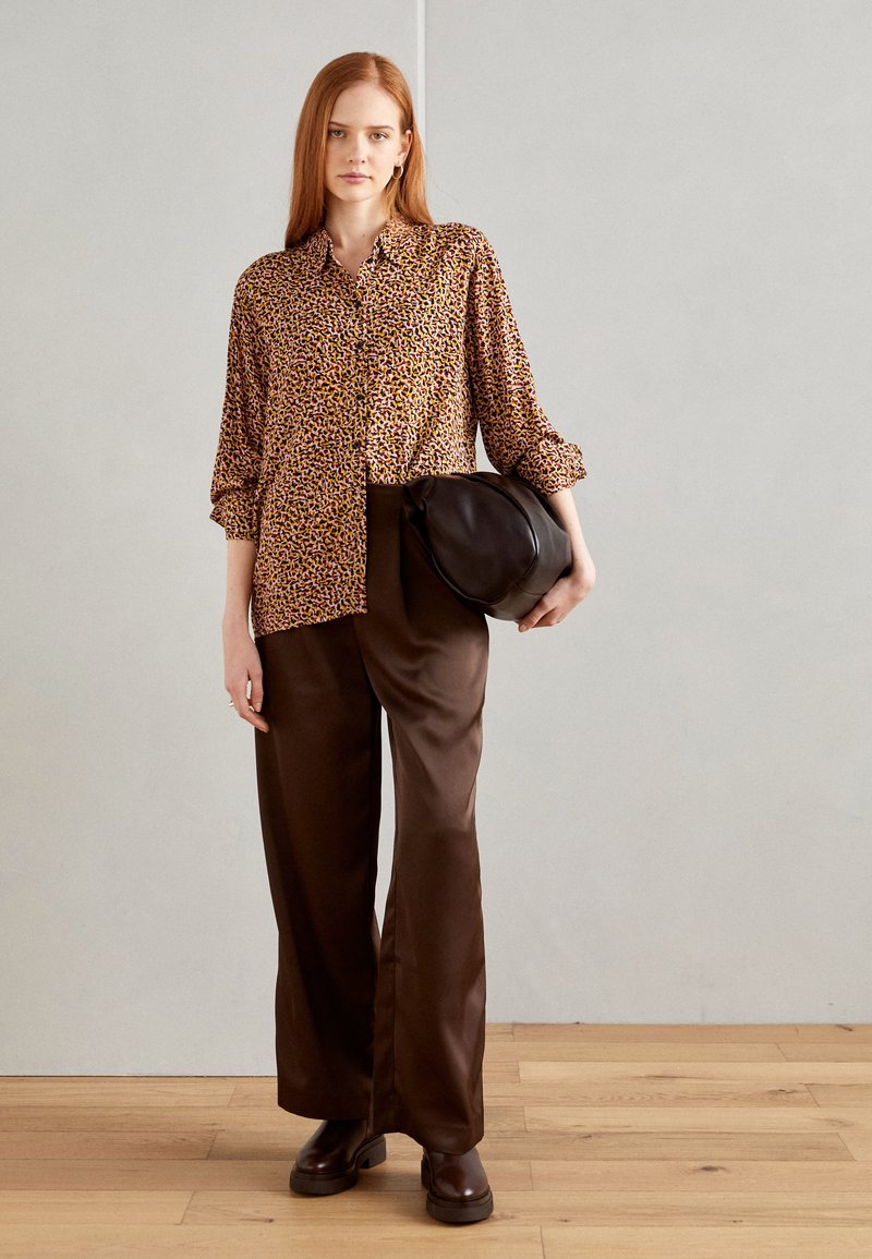 ESPRIT Camicia in Corda, 100% Cotone, Ghiaccio, S
