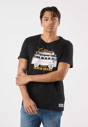 SURFER VAN  - T-Shirt print - black