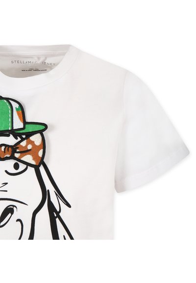 Stella McCartney Kids T-shirt con stampa - white