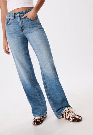 Relaxed fit jeans - blue denim