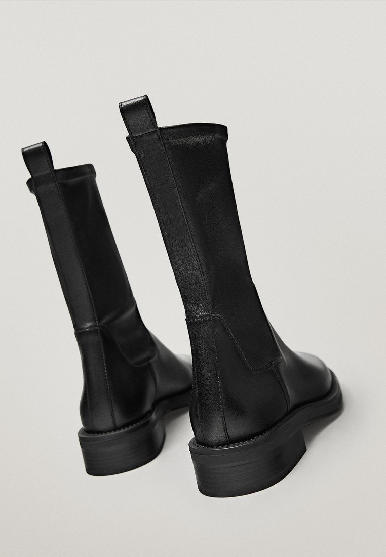 boots massimo dutti femme