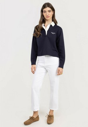 El Ganso, SUDADERA ABBY CUELLO POLO - Polo - marino