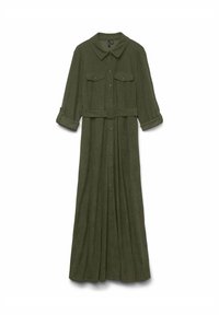 Vero Moda Curve ILJA LANGES - Maxiklänning - olive night