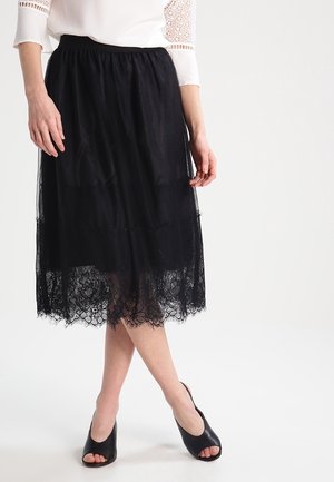 A-linjainen hame - black