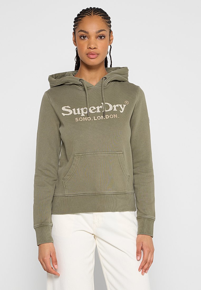 Superdry & Co Hoodie groen