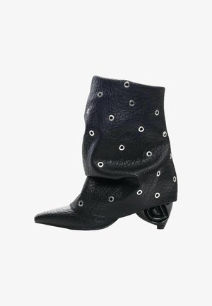 Desigual, Cowboy/Biker boots - black