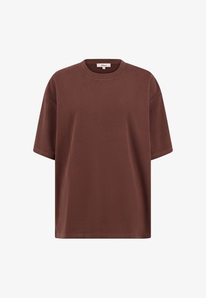 Etam, ACTIVE - T-shirt print - dark brown