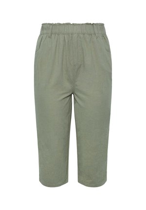 Yours Clothing, CROPPED - Pantalon classique - khaki