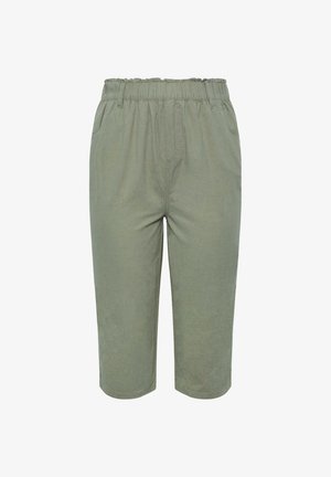 Yours Clothing, CROPPED - Pantalon classique - khaki