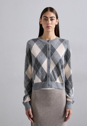 PETIT CARDI ARGYLE - Gilet - gris