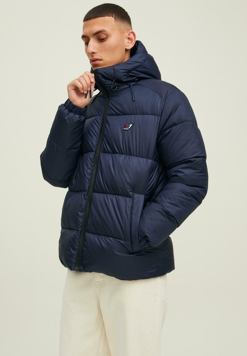 Jack & Jones Winter jacket dunkelblau/dark blue Zalando
