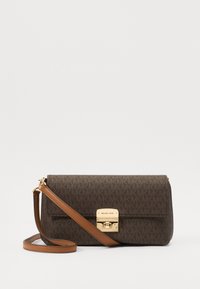 ADDIE POUCHETTE - Cross body bag - brown