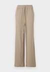 SLFVIVA GULIA LONG SUN PANT - Trousers - greige