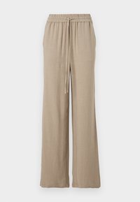 SLFVIVA GULIA LONG SUN PANT - Pantalones - greige