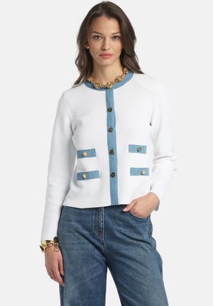 CAPOTRENO - Kardigán - bianco