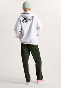Vans STYLE LOOSE FIT - Felpa con cappuccio - light grey