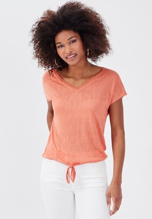 MANCHES COURTES - T-shirt basic - terracotta