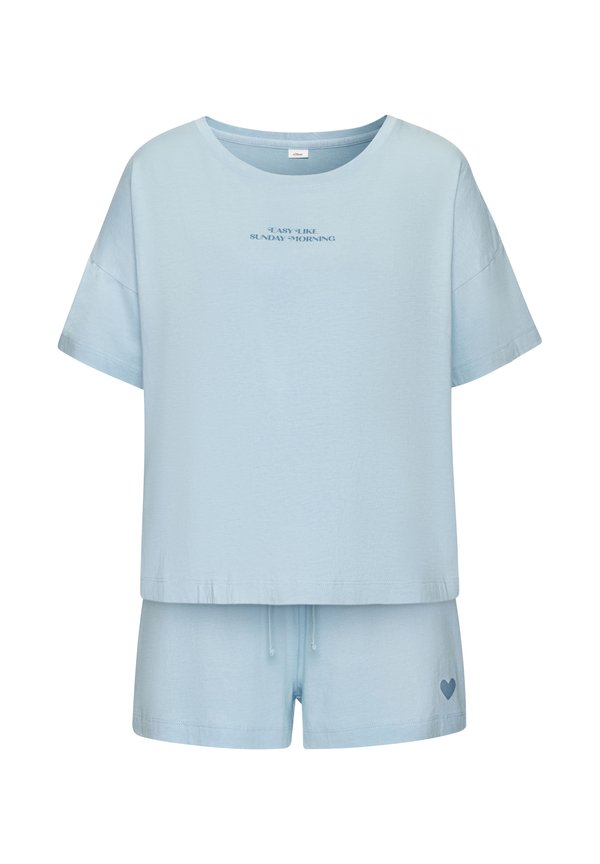 SHORTY SET - Pyjama - hellblau
