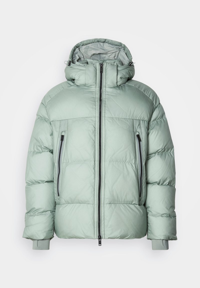 Boss Winterjas groen Boss Winterjas groen