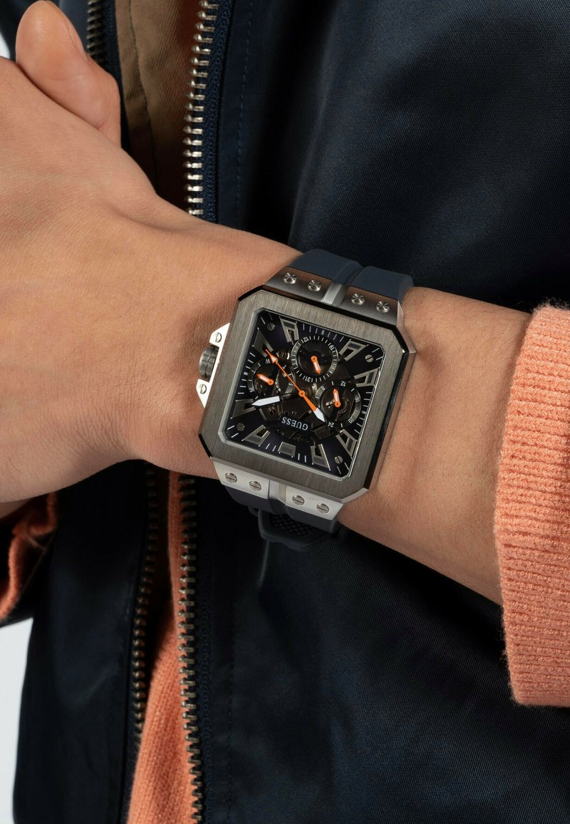 Guess MULTI-FUNCTION LEO - Montre à aiguilles - navy