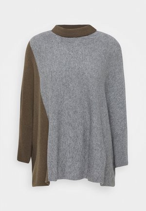 TJELVA ART - Strikkegenser - good grey