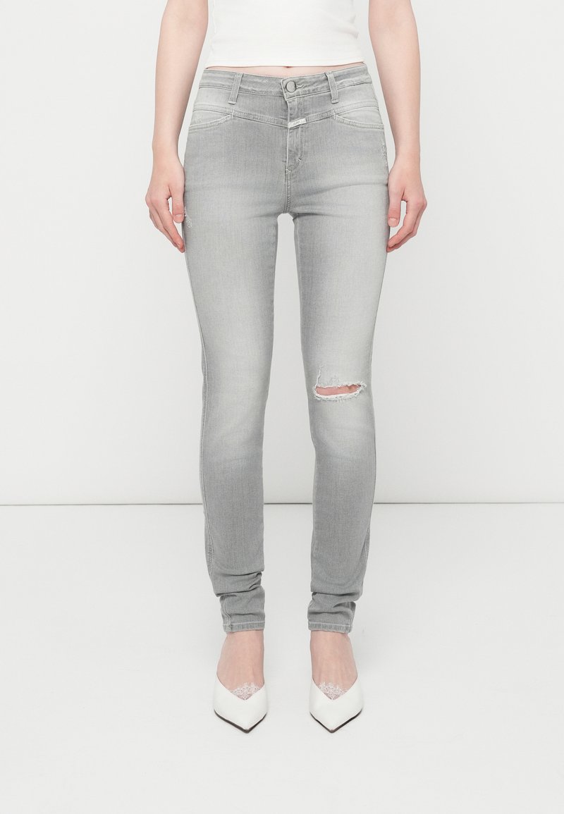 closed Jeans Skinny Fit grijs closed Jeans Skinny Fit grijs