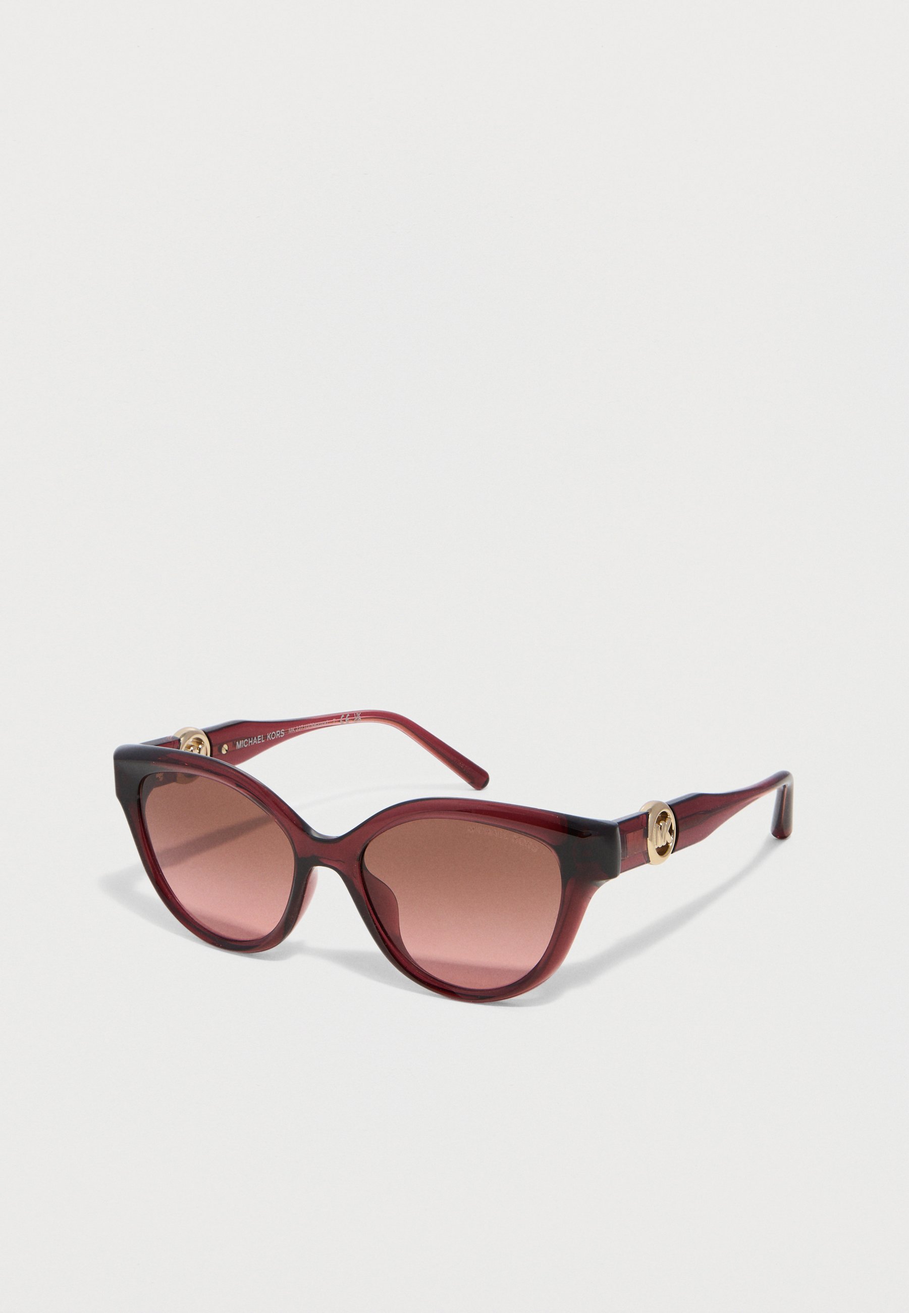 Michael Kors Women\'s Burgundy Gradient Cat-Eye Sunglasses Michael Kors Key-Biscayne MK1046 1046 11088H Rose Gold  main image 4
