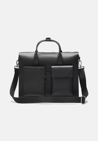 Zign LEATHER UNISEX - Computertasker - black