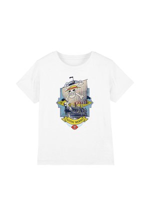 NETFLIX, ONE PIECE GOING MERRY SHIP UNISEX - Print T-shirt - white