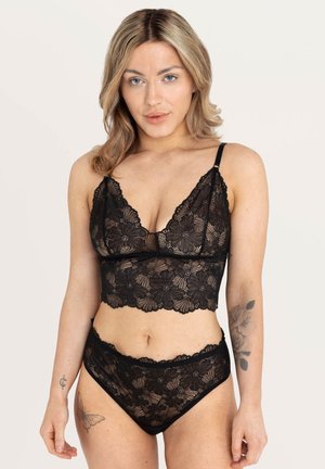 Erlich Textil CLASSY - String - schwarz
