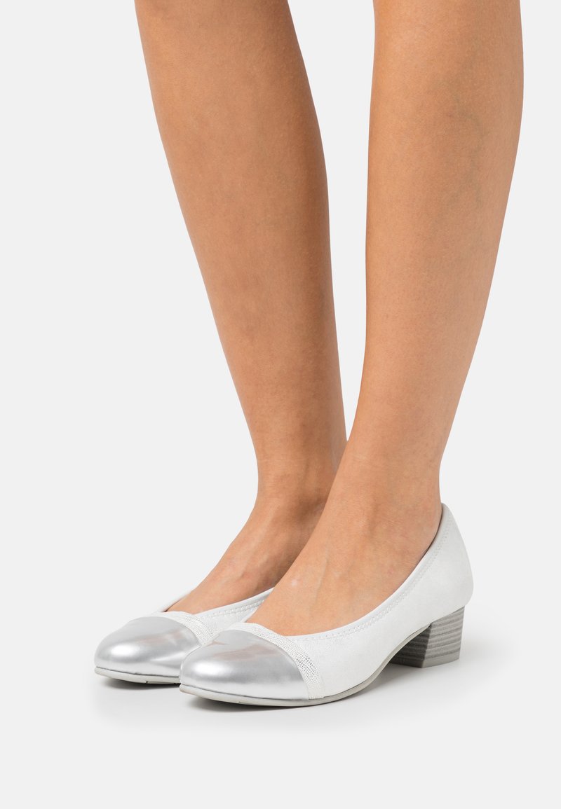Jana Klassieke pumps silver metallic/zilverkleurig Zalando.nl