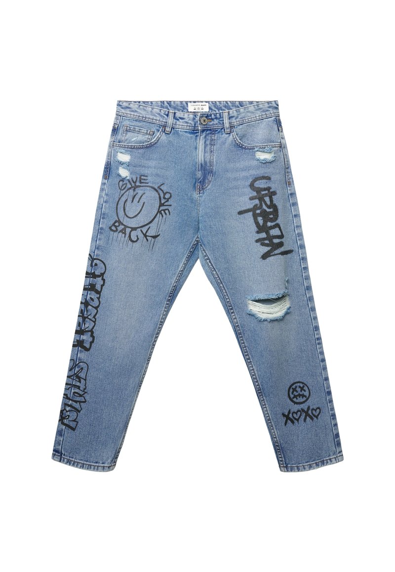 Tuta Denim Grigio E Bianco DENIM TEARS &ndash; Taglia Media Uomo &ndash; Nuova Con Etichette