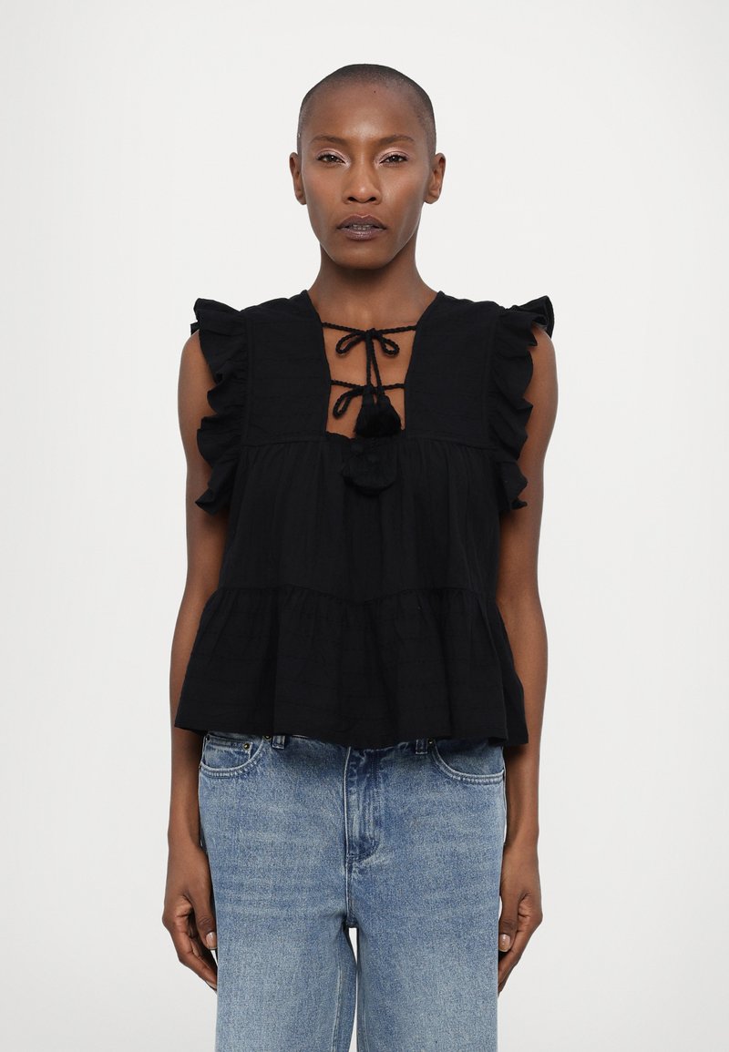 MILLE CHELSEA - Bluse - noir