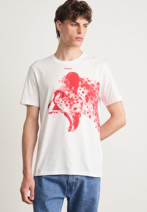 DIKOBRA - Print T-shirt - white