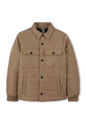 BOSS Kidswear JUNIOR JACKET - Allvädersjacka - cookie