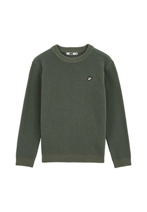 Svetrík - olive green